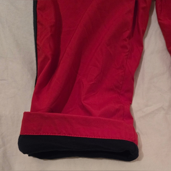 NWT - Ralph Lauren Lined Pants; Size 18M - Red with Navy stripes and lining - Picture 6 of 9